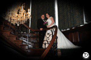 wistariahurst museum wedding photo