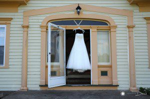 Ranch golf club wedding photo