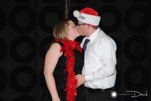 Holiday party photo booth rental Western Ma